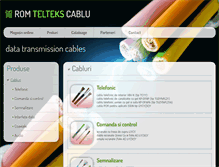 Tablet Screenshot of kables.ro